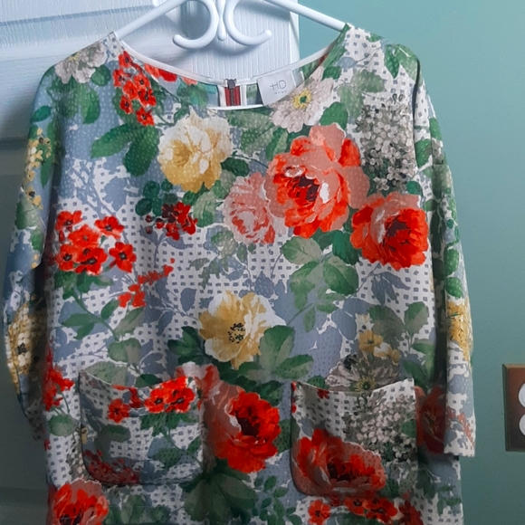 HD in Paris Anthropologie blouse - Picture 1 of 5